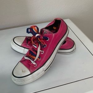 Limited Edition Pink Skull Converse. Size: 8